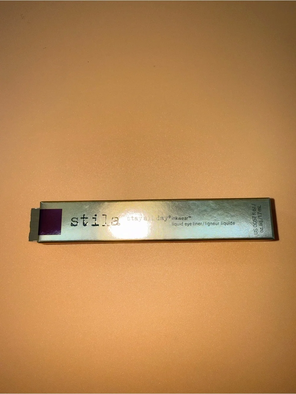 Stila Liquid Eye Liner Stay All Day Inkwear in Deep Plum Wine Cherry Noir
